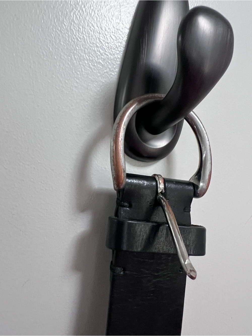Vintage Gap Leather Women’s Belt - Black - Sz Small - Picture 7 of 9